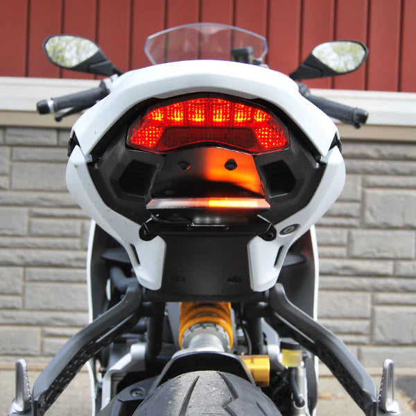 Ducati Supersport 939/950 Fender Eliminator Kit (2017-Present) - Lightweight Tail Tidy for Motorcycle Customization & Clean Look - Perfect for Street Riding and Track Days