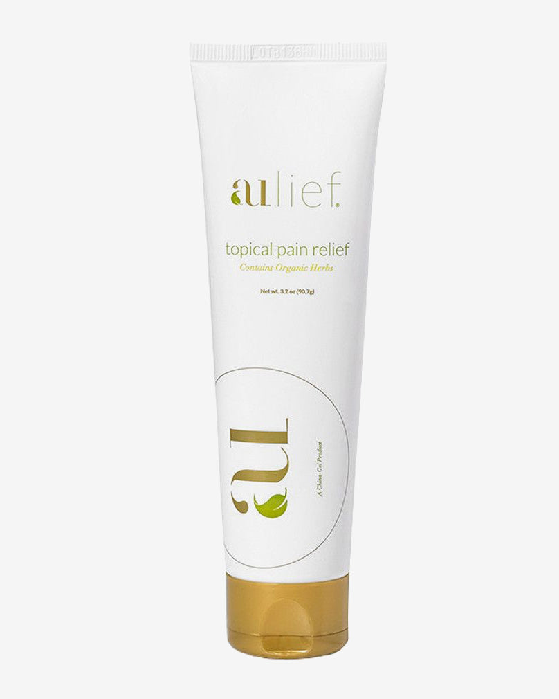 Aulief Gold Topical Pain Relief Cream - 3.2oz Tube for Muscle & Joint Pain Relief - Fast-Acting Formula for Arthritis, Back Pain & Sports Injuries