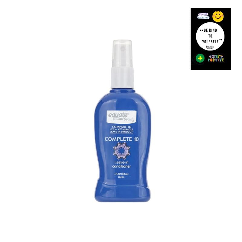 Maker Explorador Equate Complete 10 Nourishing Volumizing Leave-in Conditioner for Fine Hair - 4 Fl Oz Hair Treatment with Gift Card - Perfect for Daily Hydration & Volume Boost at Home or Salon