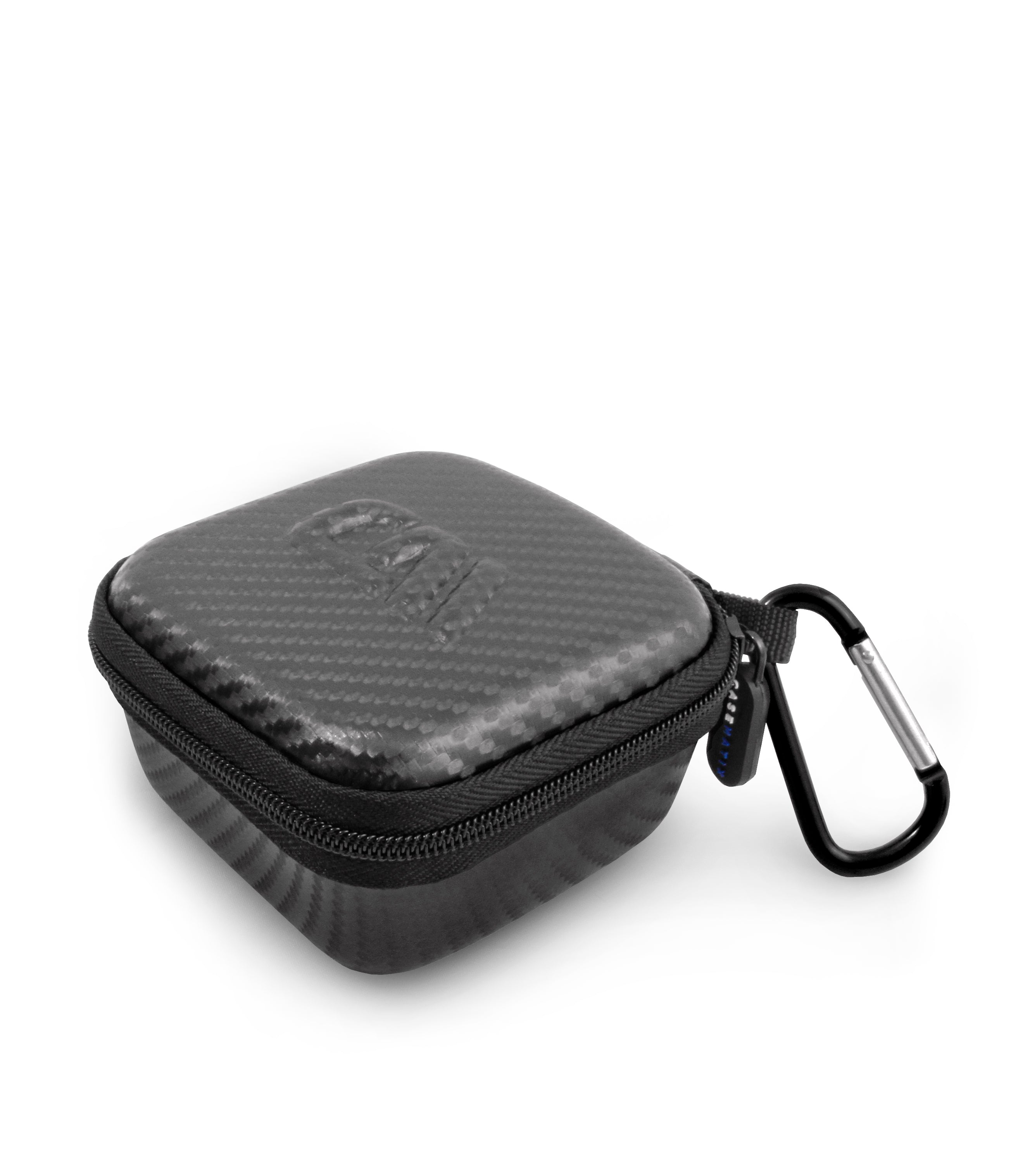 CASEMATIX Hard Shell Travel Case for Bitzee Interactive Digital Pet - Durable Protective Cover with Carabiner Clip (Black) - Perfect for Travel, School & Playdates