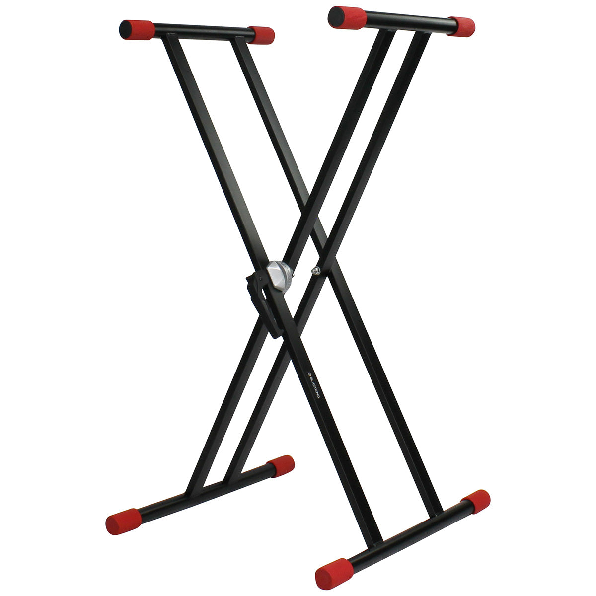 Blastking SPS115KS Heavy Duty Double Brace X Keyboard Stand - Adjustable & Sturdy for Live Performances, Studio Recording, and Home Use