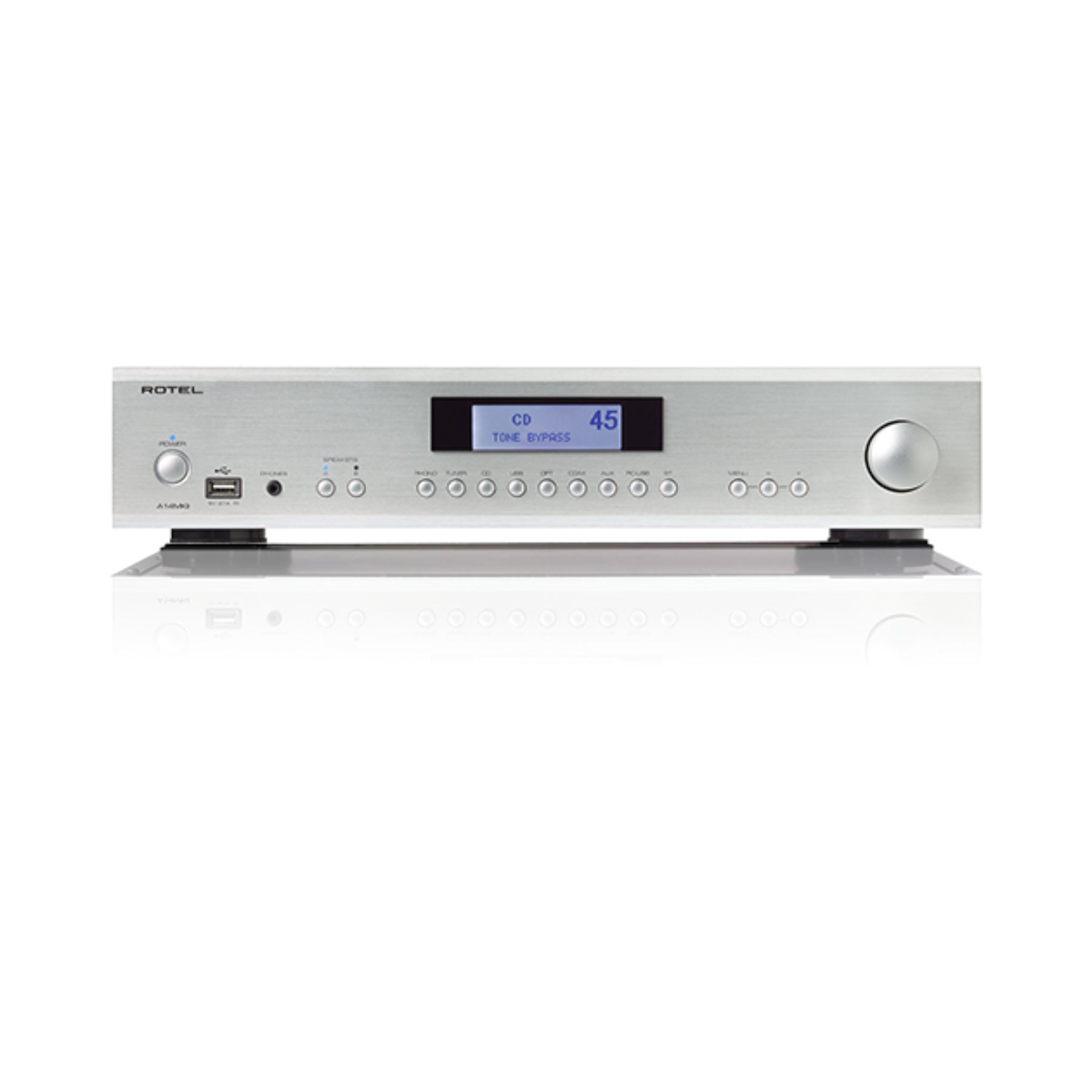 Rotel A14MK2 Integrated Stereo Amplifier - High-Fidelity Audio for Home Theater & Music Listening | Perfect for Audiophiles & Hi-Fi Enthusiasts