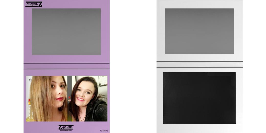 Custom Extra Large Magnetic Z Palette for Makeup Artists - Perfect for Organizing Eyeshadows, Blush & Cosmetics On-The-Go