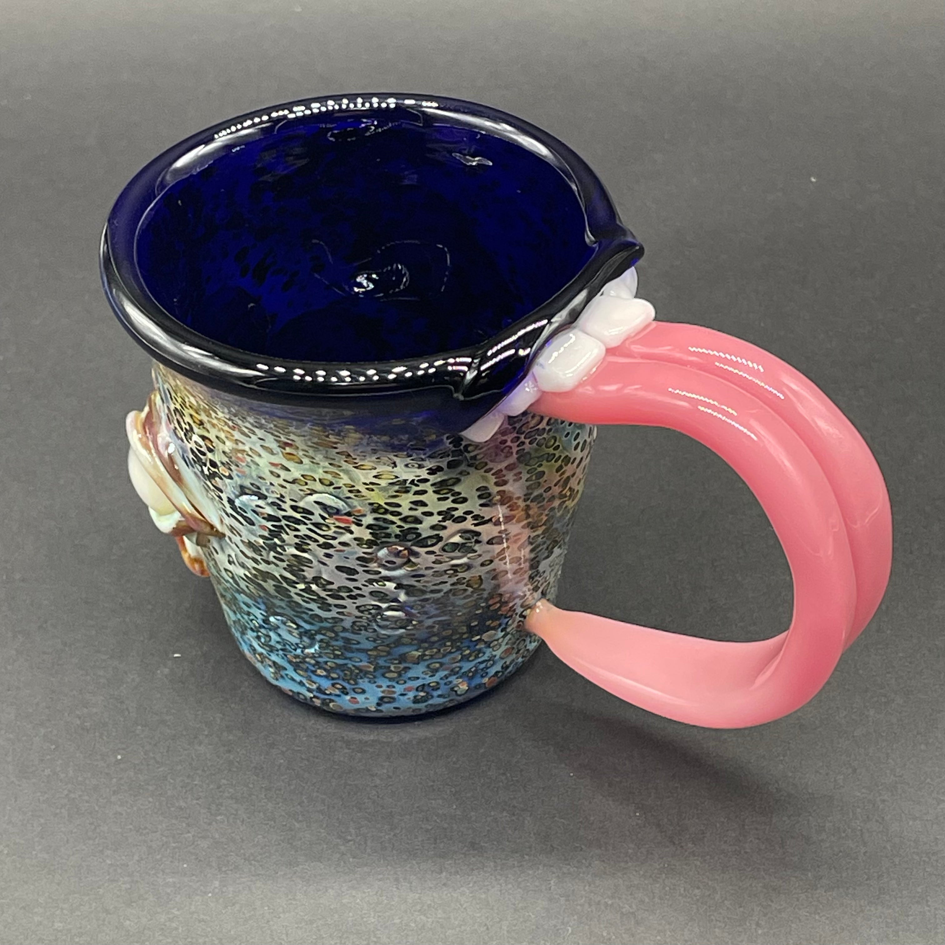 Handmade Blown Glass Tea Cup - Elegant & Durable for Hot & Iced Tea | Perfect for Home, Office & Tea Ceremonies