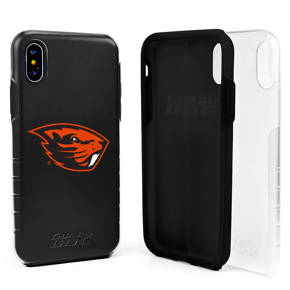 Oregon State Beavers iPhone X/Xs Case with Screen Protector - Durable Hybrid Cover for Daily Use