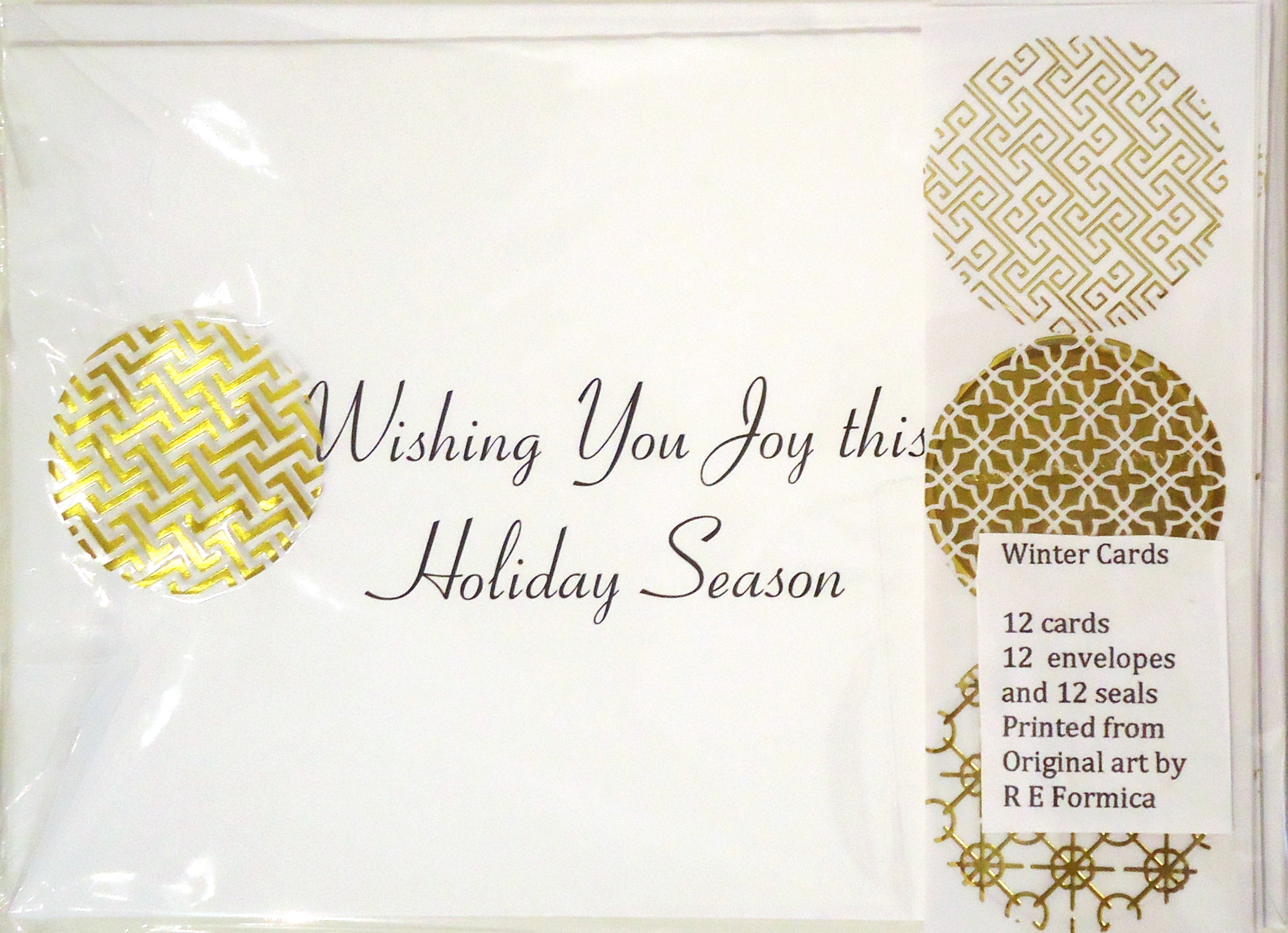 Ruth Formica Winter Notecard Set - Holiday Greeting Cards with Festive Designs | Perfect for Christmas Wishes, Thank You Notes & Seasonal Correspondence