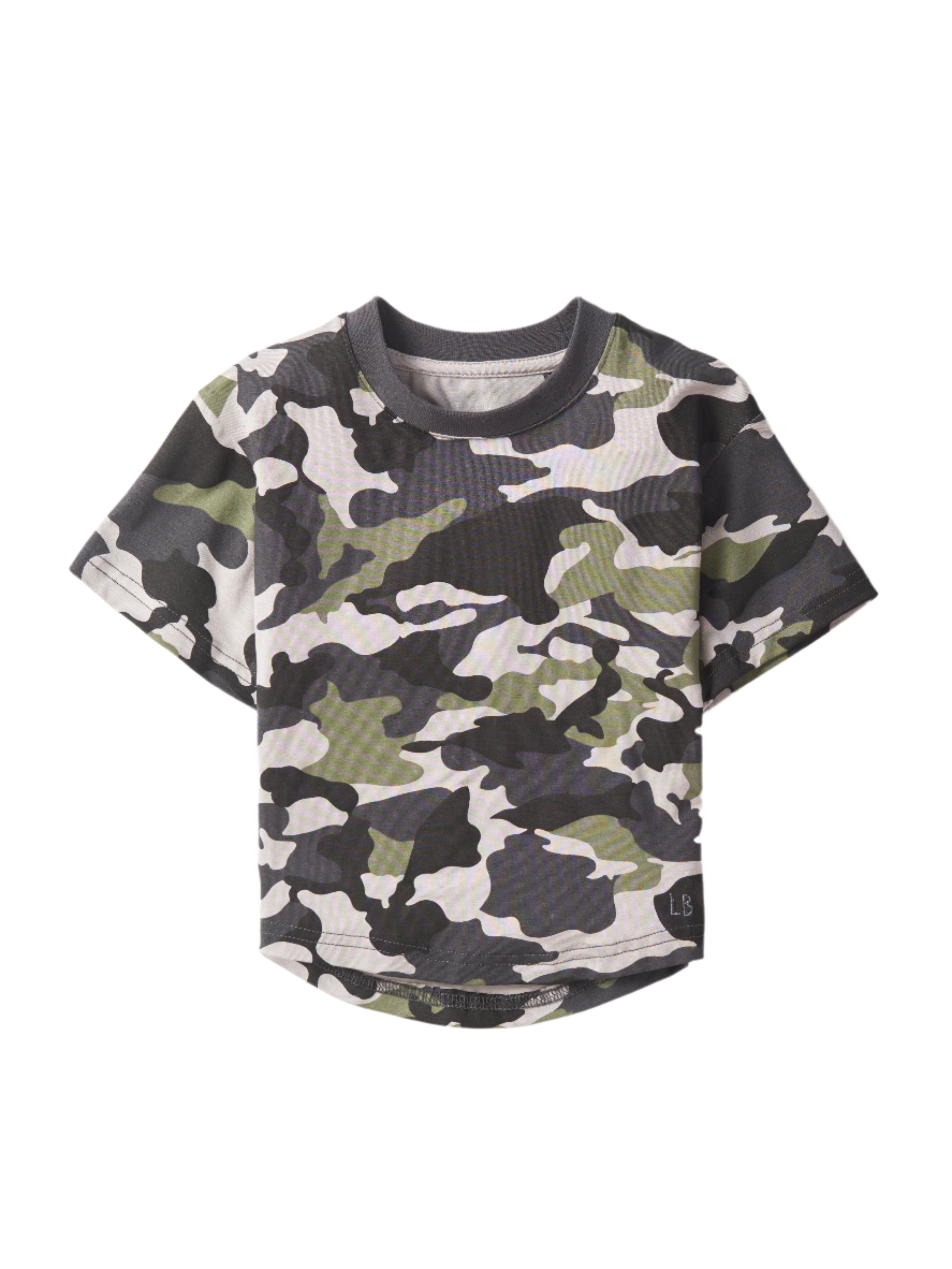 Oversized Bamboo T-Shirt for Men & Women - Soft Army Camo Print - Comfortable Loose Fit Casual Tee - Perfect for Streetwear, Loungewear, and Outdoor Activities