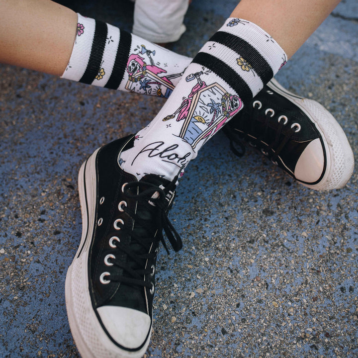 American Signature Mid High Socks - Comfortable & Stylish for Everyday Wear, Sports, and Outdoor Activities
