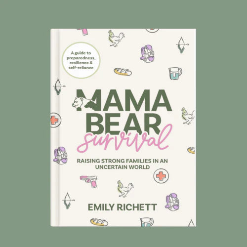 Mama Bear Survival Book - Essential Outdoor Adventure Guide for Camping, Hiking & Emergency Preparedness | Perfect for Families & Survival Enthusiasts