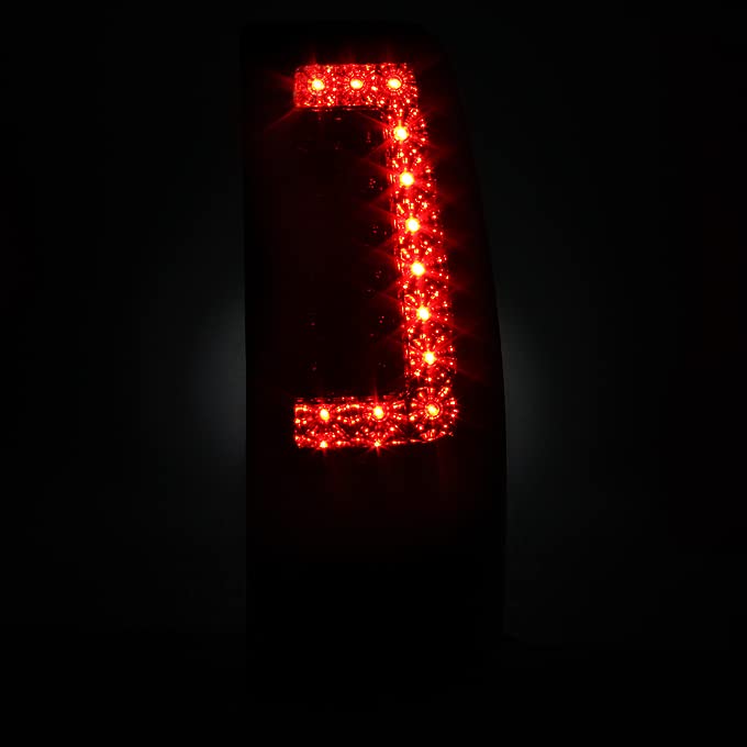 AKKON Clear G2 LED Tail Lights Brake Lamps Replacement for 2003-2006 Chevy Silverado & 2004-2006 GMC Sierra Pickup Truck - Upgrade Your Ride with Bright, Durable Lighting for Night Driving & Enhanced Safety