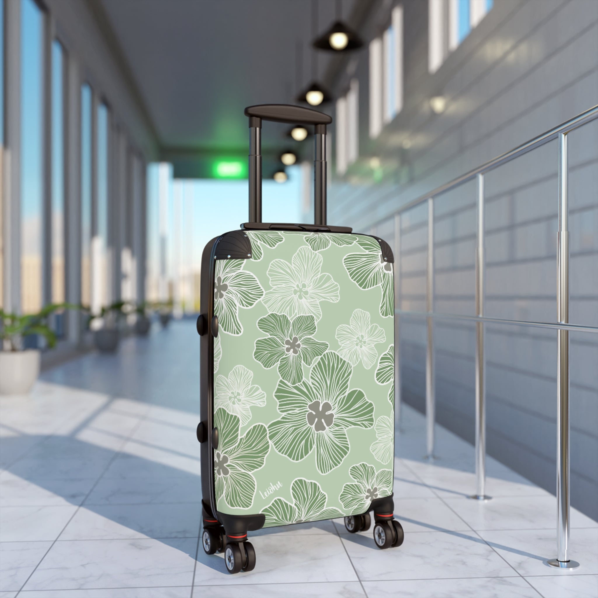 Hau 'Oma'oma'o Expandable Cabin Suitcase - Lightweight Carry-On Luggage for Travel, Business Trips & Weekend Getaways