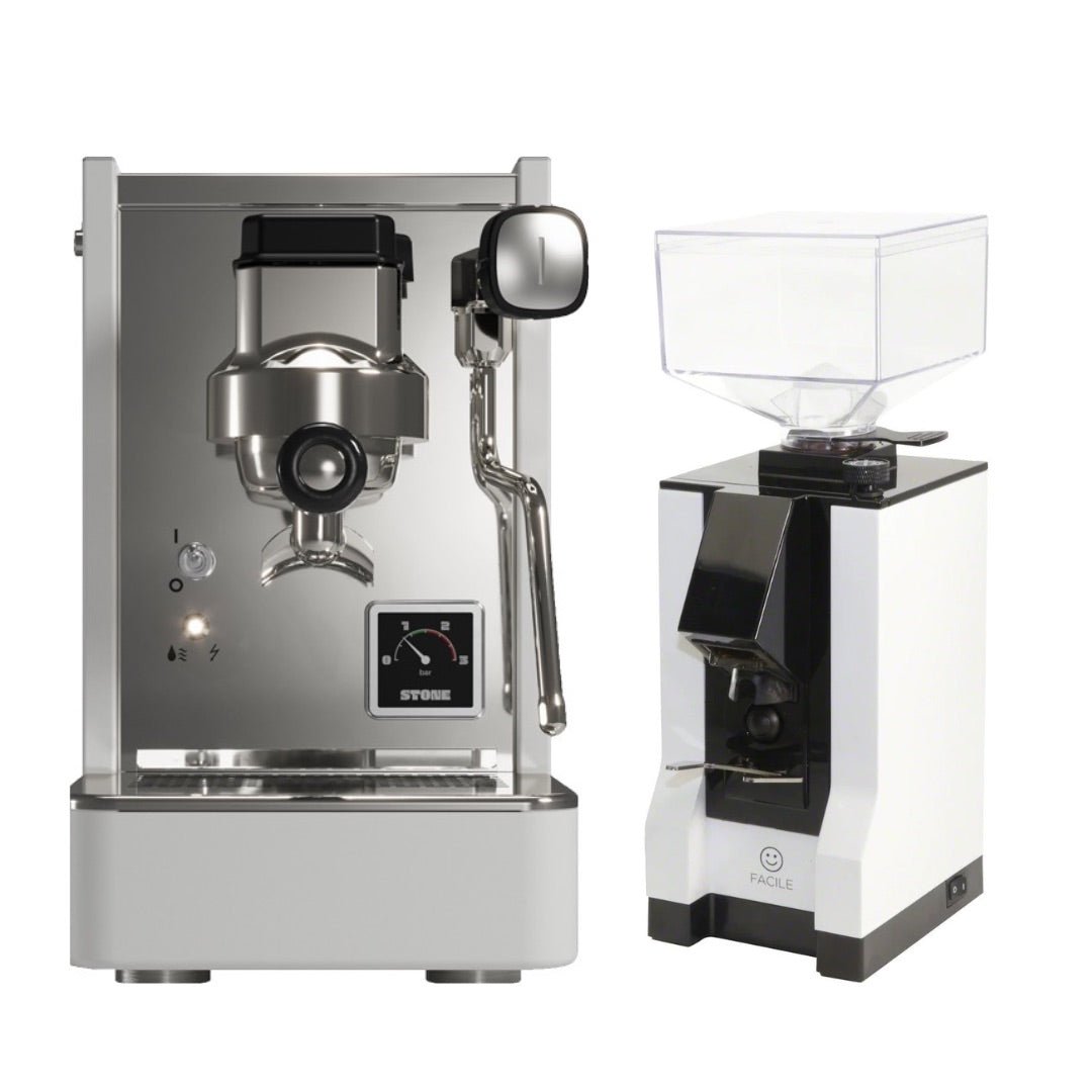Eureka Mignon Facile Espresso Grinder - Premium Coffee Grinder for Home Baristas, Fast & Quiet, Durable Stainless Steel Burrs - Perfect for Espresso, French Press, and Pour Over Coffee Brewing