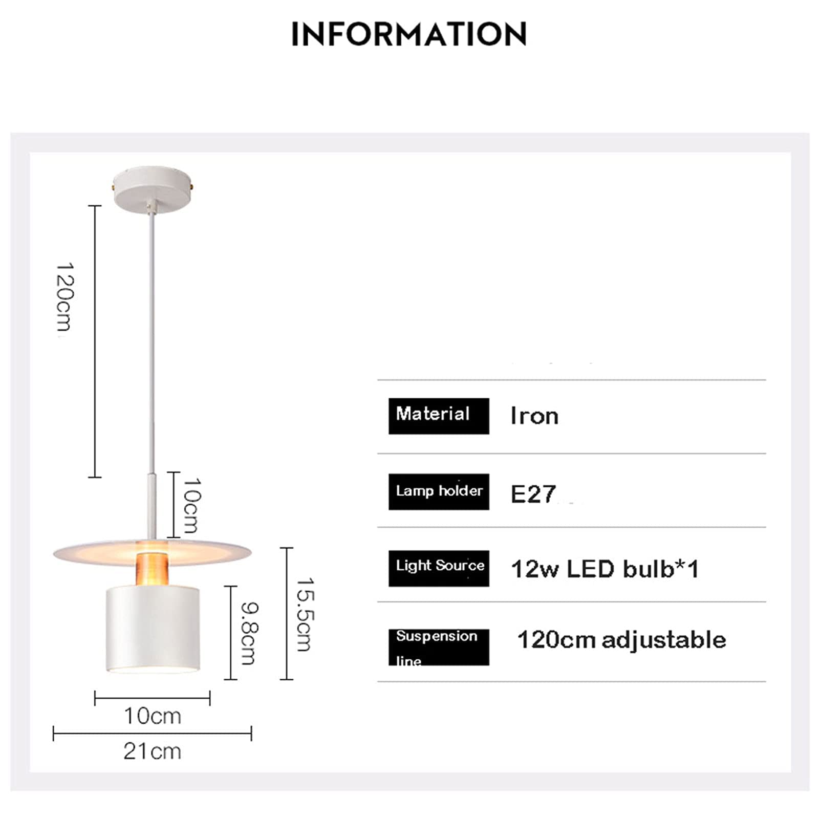 Elegant Iron Art Chandelier Ceiling Lamp - Adjustable Length Modern Pendant Light for Living Room, Bedroom, Dining Room & Cafe Decor | Perfect for Home, Office and Commercial Spaces