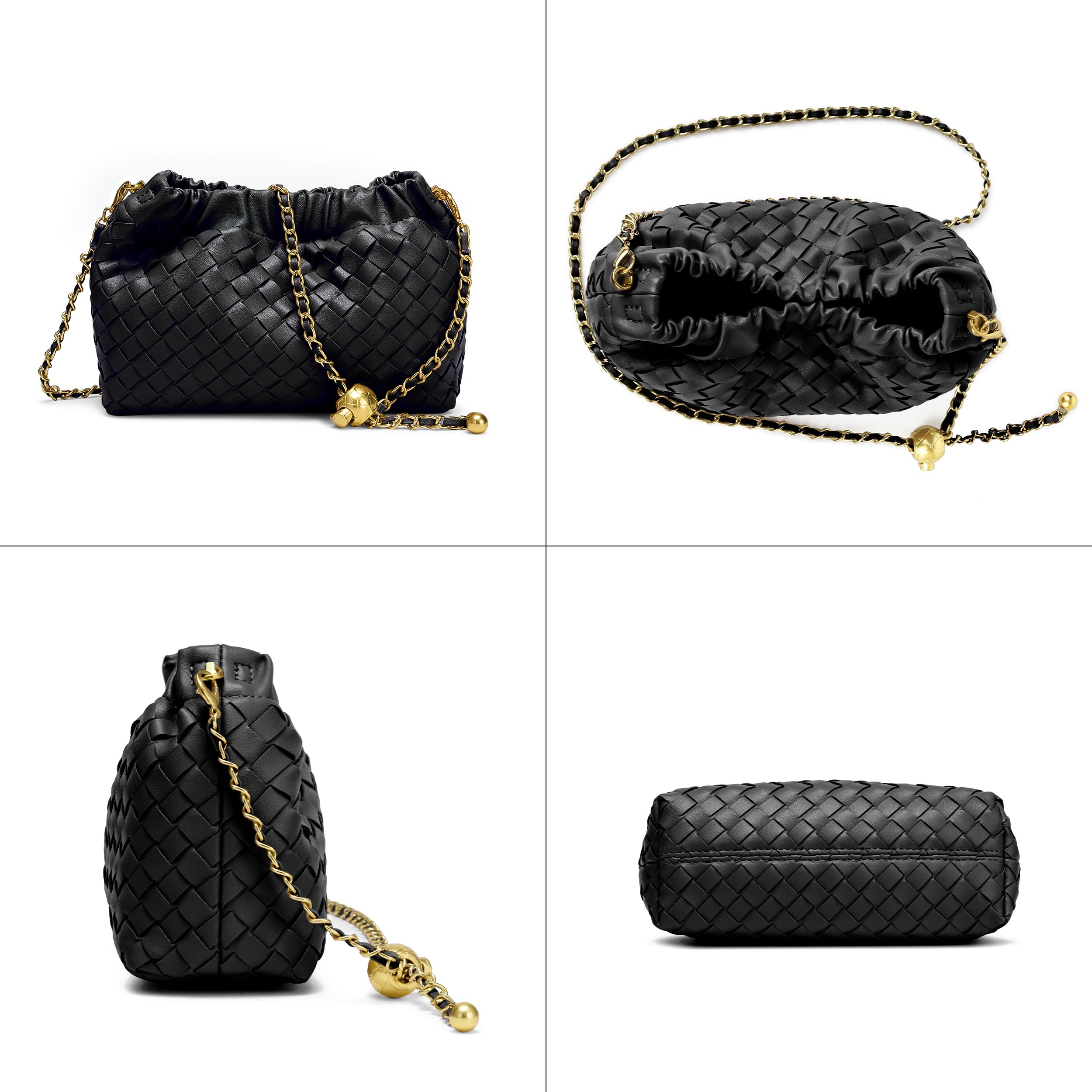 Trendy Dumpling Women's Crossbody Bag - Fashionable Evening Clutch Hobo Cloud Purse for Casual Outings, Date Nights & Travel Accessories