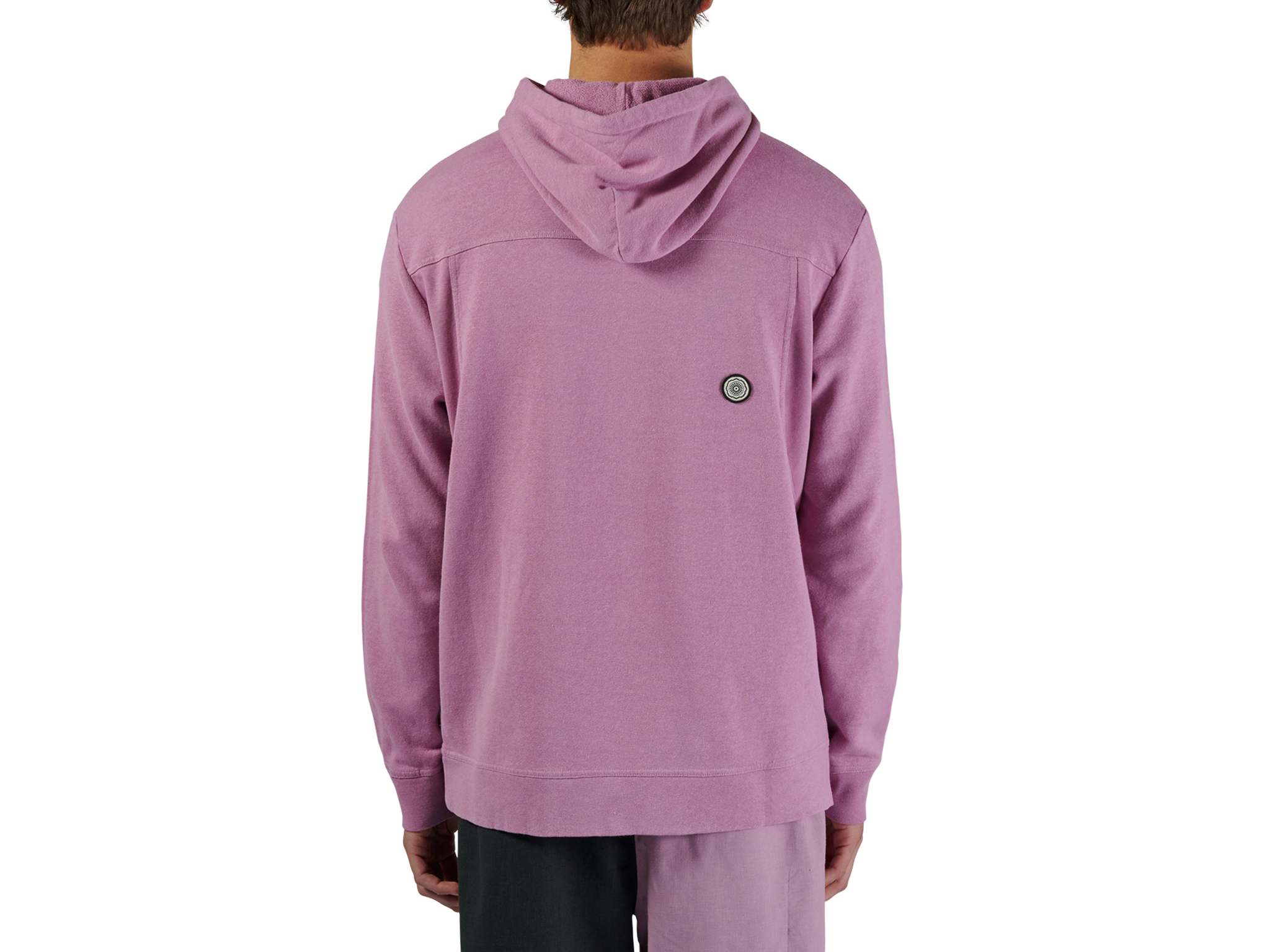 Sunset Hemp Hoodie for Men | Eco-Friendly Organic Cotton Pullover | Casual Streetwear & Outdoor Activities