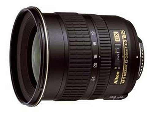 Nikon AF-S DX NIKKOR 12-24mm f/4G IF ED Wide-Angle Zoom Lens with Auto Focus for Nikon DSLR Cameras - Perfect for Landscape, Architecture & Interior Photography