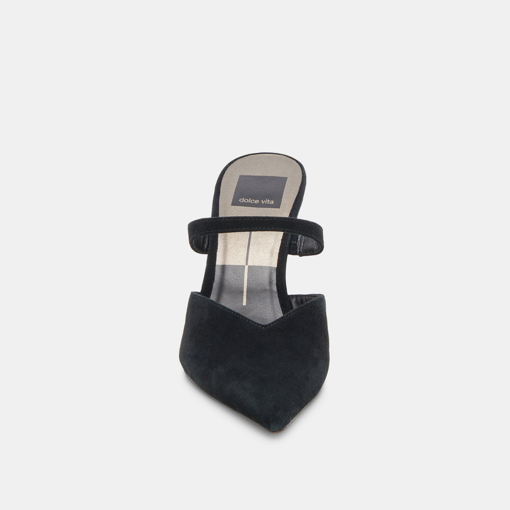 KANIKA Women's Wide Heel Sandals - Onyx Suede Chunky Block Heels for Comfort & Style | Perfect for Weddings, Parties & Office Wear