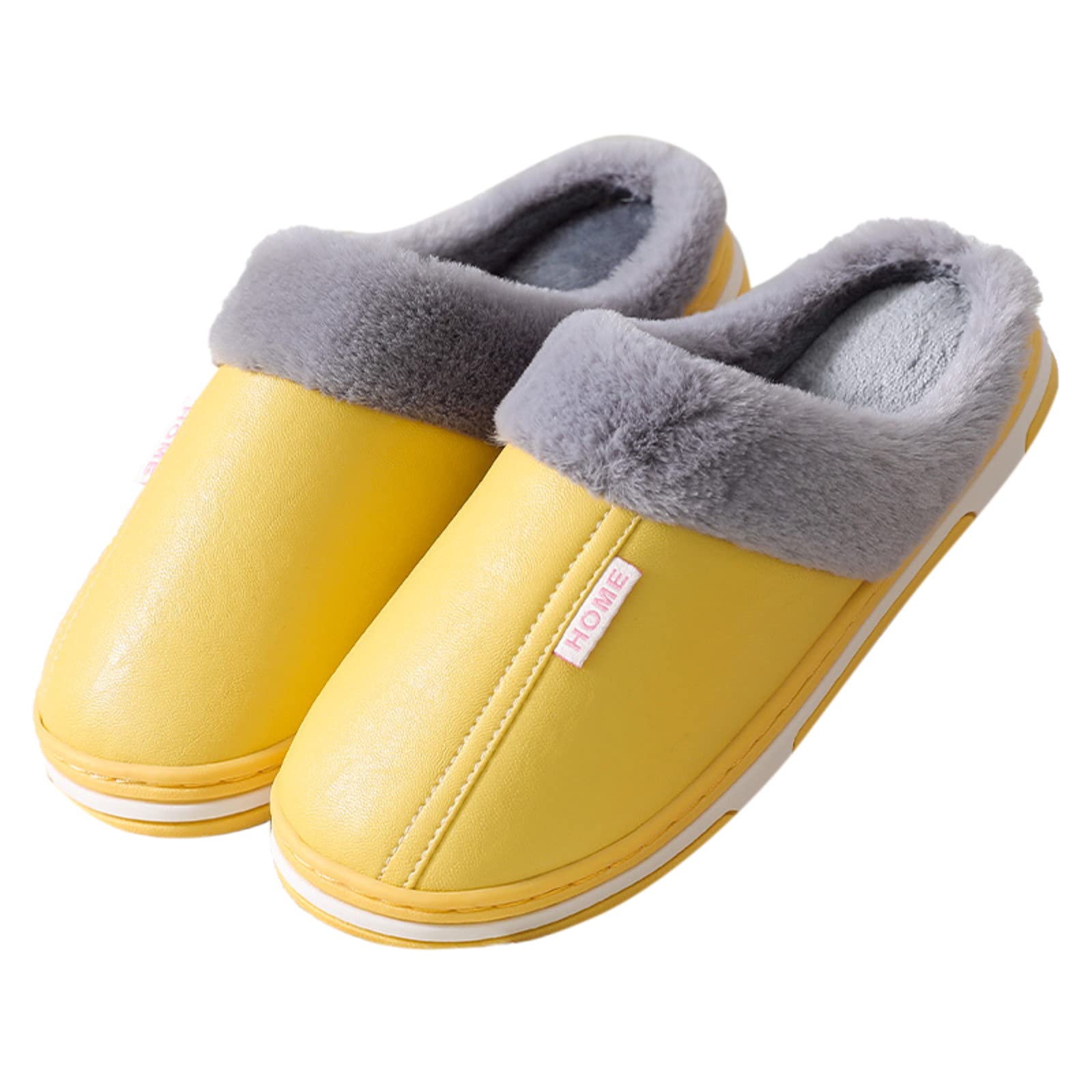 Women's Cozy House Slippers - Soft Plush Indoor/Outdoor Breathable Slippers with Furry Lining - Perfect for Home, Office, and Relaxation