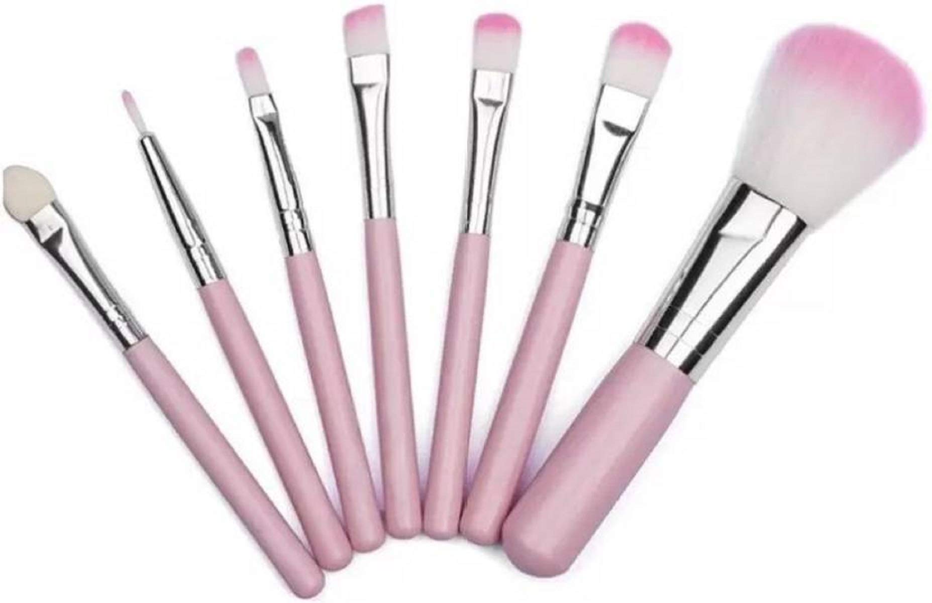 CETC® 14-Piece Complete Mini Makeup Brush Set with Storage Box - Black & Pink - Perfect for Travel, Professional Makeup Artists & Beginners