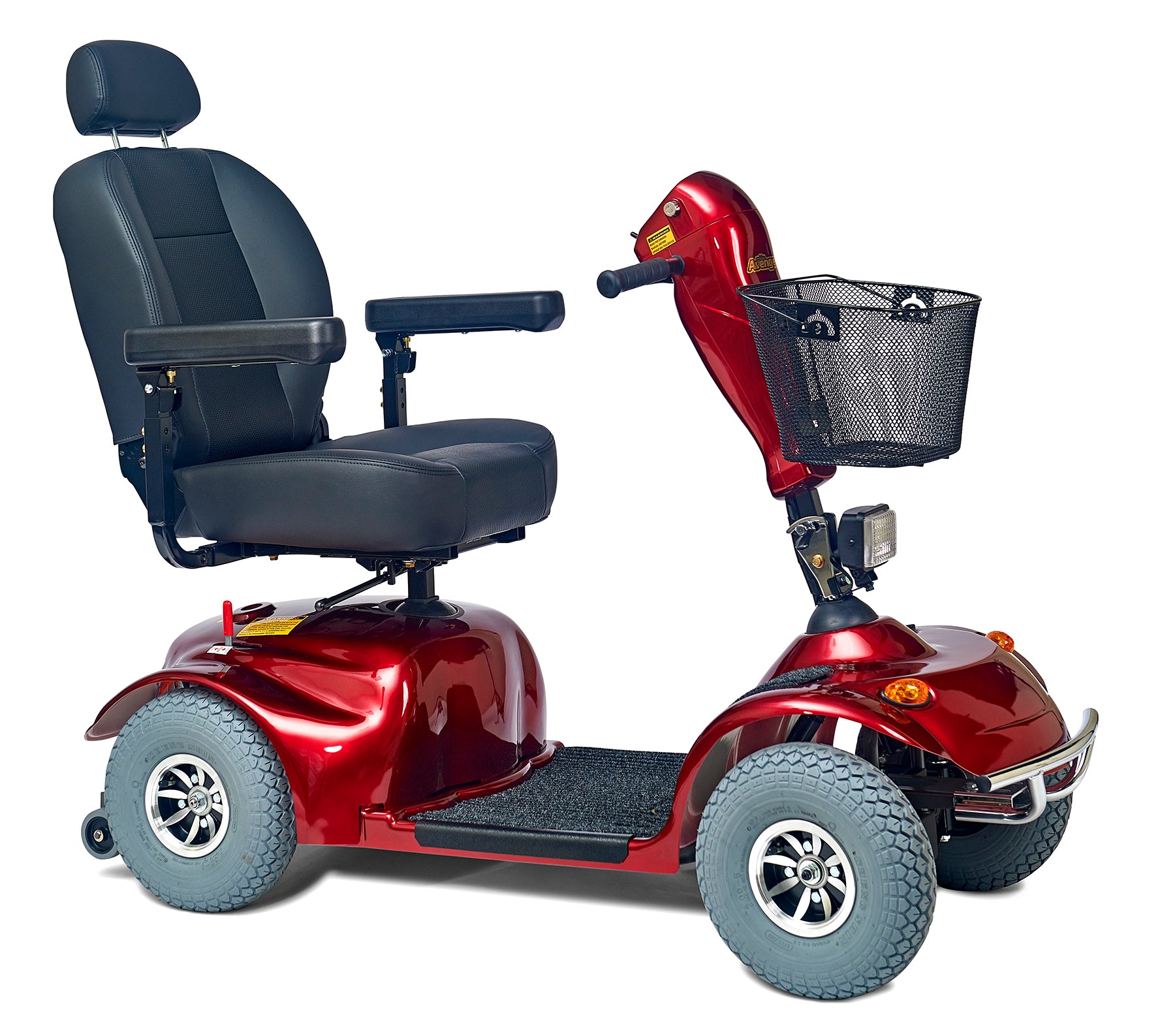 Golden Avenger 4 Wheel Mobility Scooter for Adults - Lightweight Electric Scooter with Comfortable Seat & Long Battery Life - Perfect for Shopping, Travel & Outdoor Activities