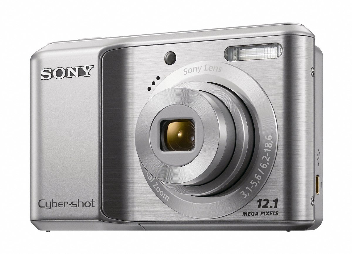 Sony DSC-S2100 12.1MP Digital Camera with 3x Optical Zoom, SteadyShot Image Stabilization & 3