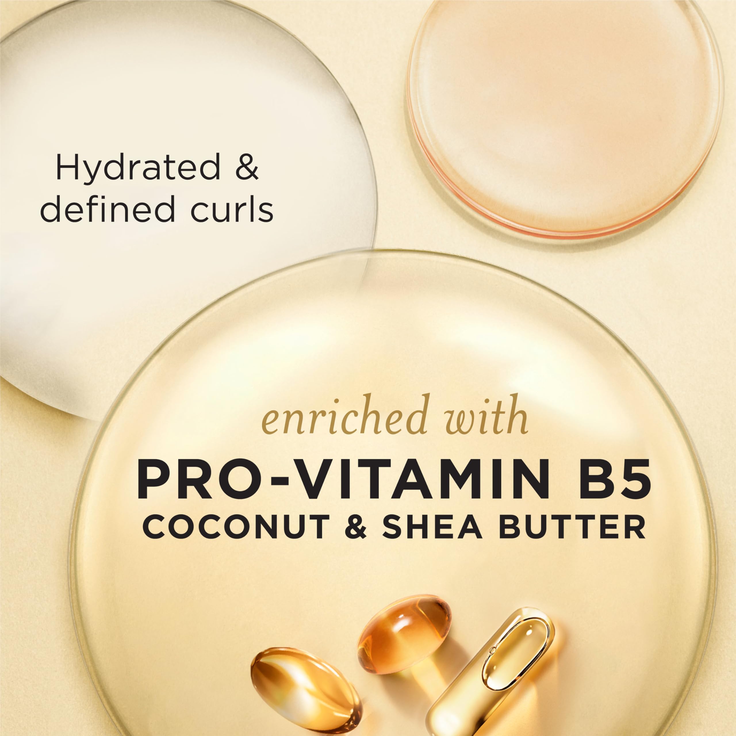 Pantene Miracle Rescue Curl Define & Shine Leave-In Conditioner for Curly Hair - 10.1 Fl Oz - Hydrating & Frizz Control Hair Treatment for Defined Curls - Perfect for Daily Use & Styling