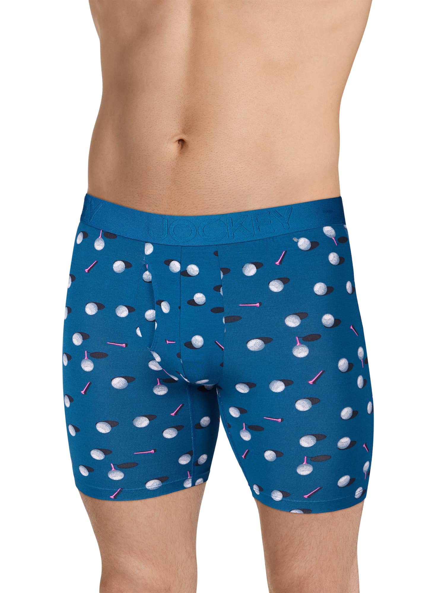 Jockey Men's Ultra Soft Modal Boxer Briefs - 6 Inch Breathable Underwear for Active Lifestyle, Workout & Everyday Comfort