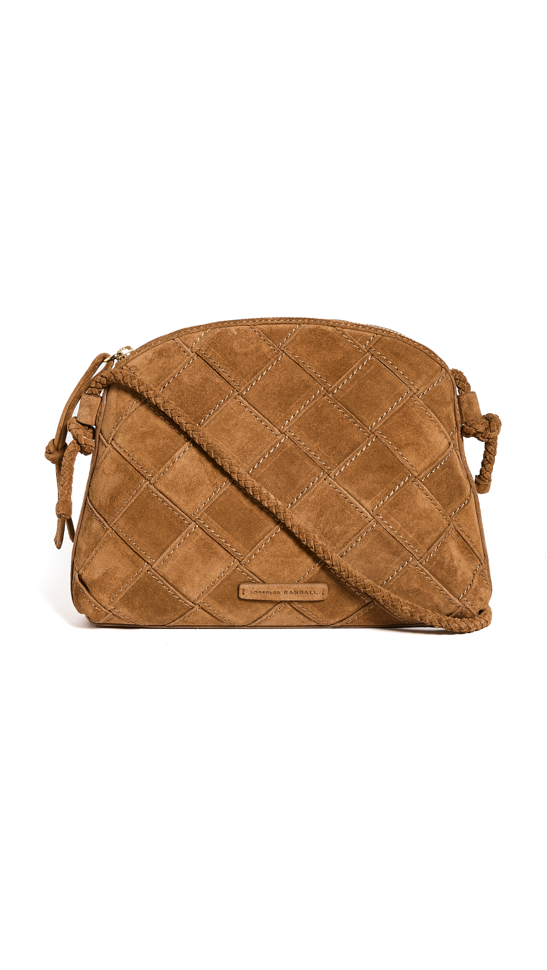 Loeffler Randall Women's Mallory Woven Crossbody Bag - Stylish Leather Purse for Everyday Use, Work, and Travel | Fashionable Shoulder Bag with Adjustable Strap