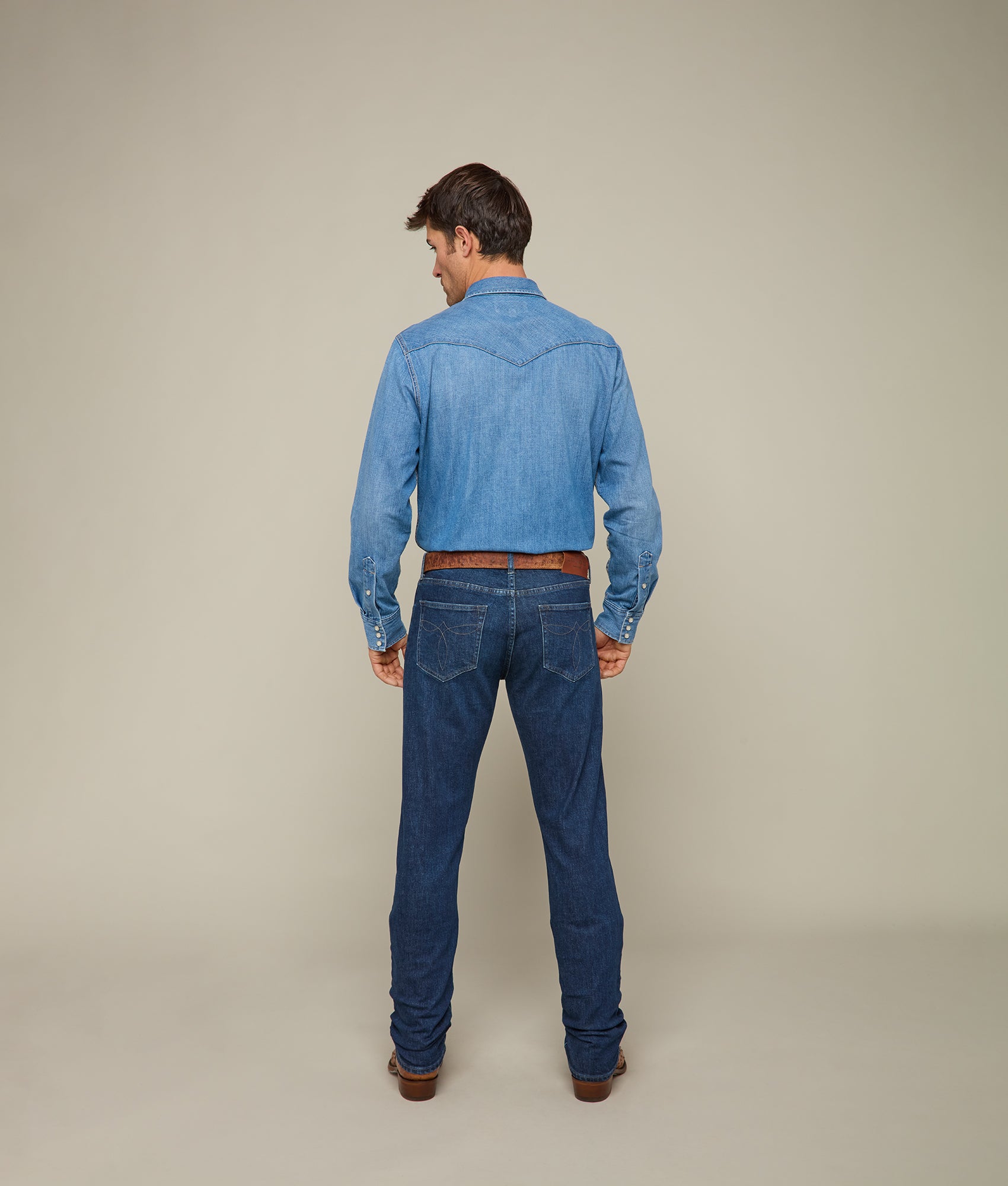 Jesse Men's Slim Straight Fit Stretch Denim Jeans - Comfortable & Stylish for Casual Wear, Work, and Everyday Outfits