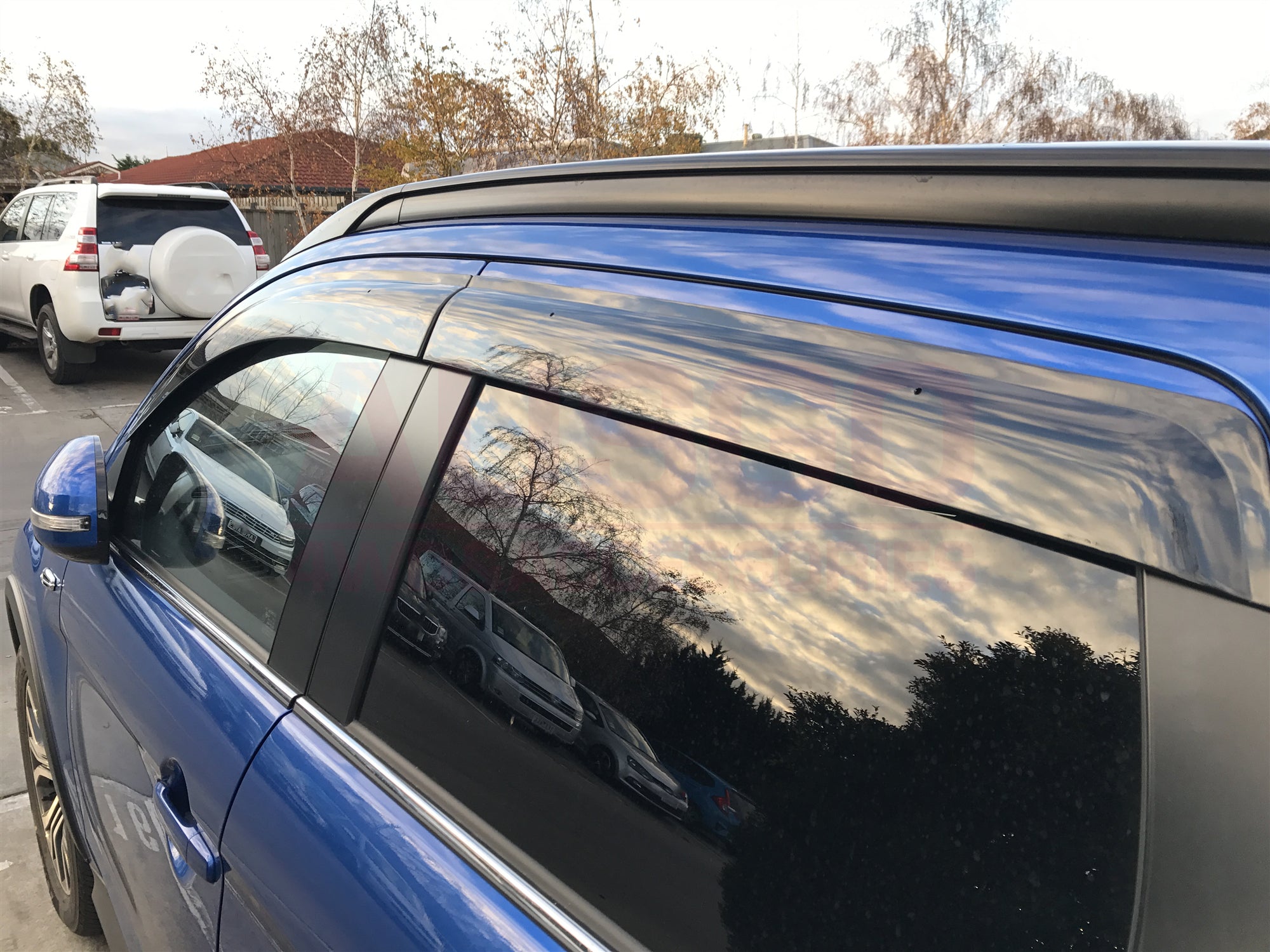 High-Quality Injection Weather Shields for Mitsubishi ASX 2010-2023 | Perfect Fit Car Window Deflectors for Rain & Wind Protection | Enhance Comfort & Style While Driving