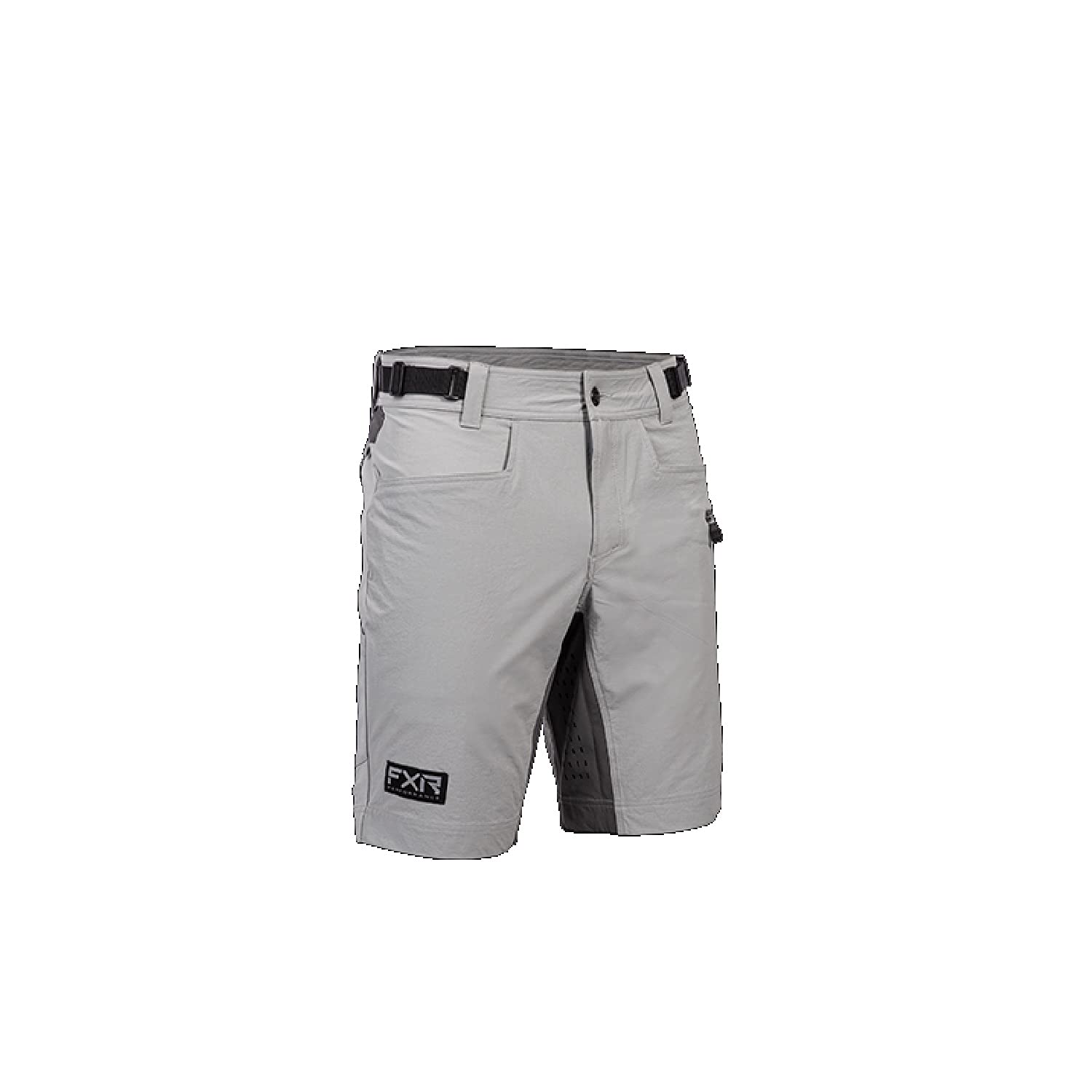 2-Pack FXR Air Tech Men's Grey Shorts - Lightweight Athletic Shorts for Running, Gym & Outdoor Activities