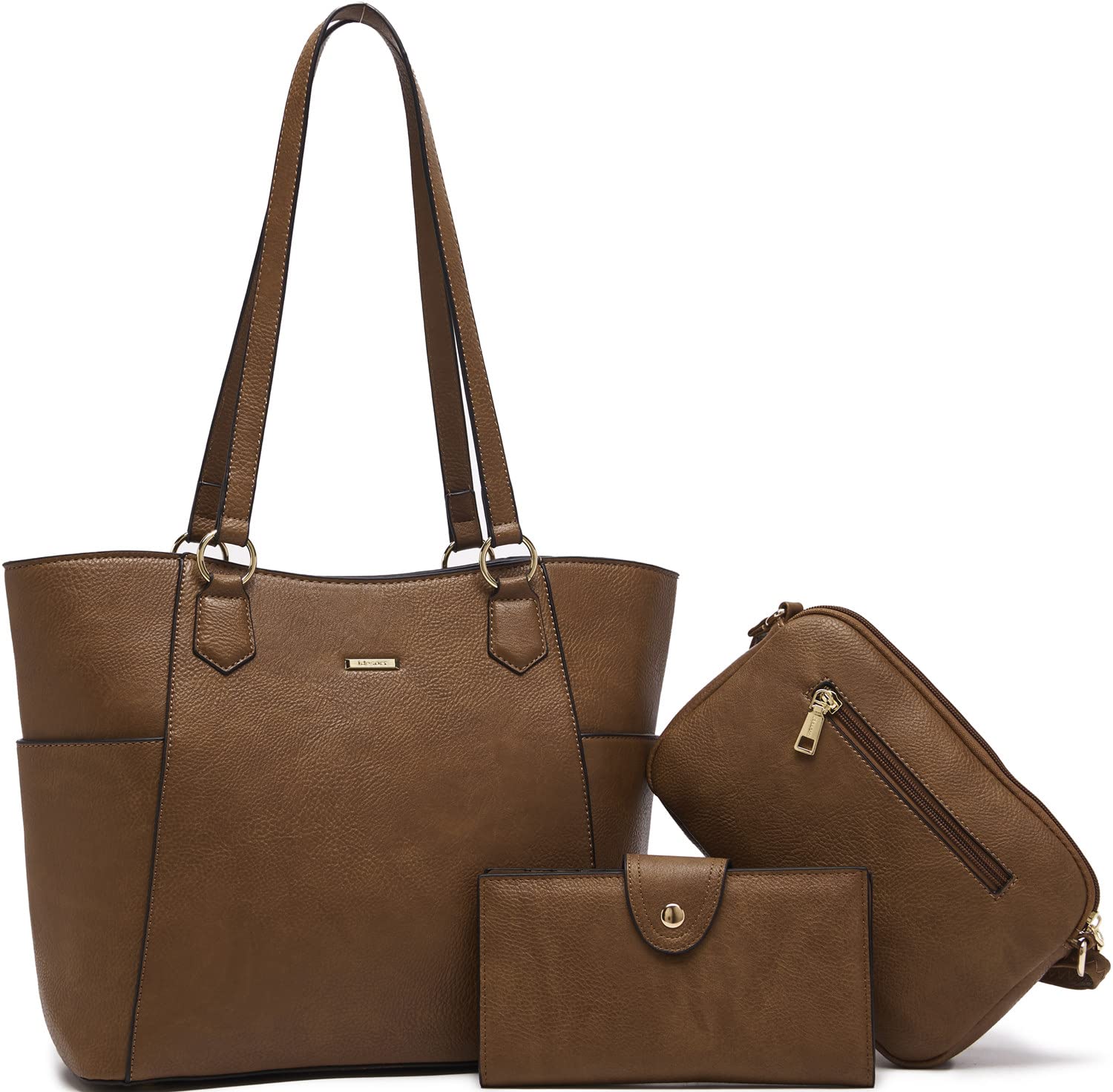Women's Tote & Crossbody Bag Set - Stylish Purse & Wallet for Daily Use