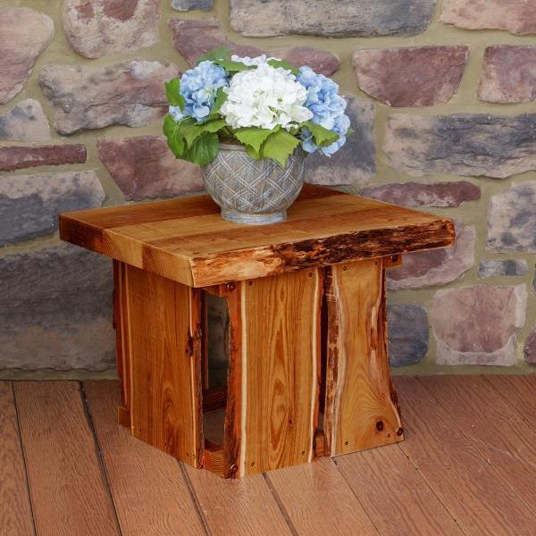 Evening Grove Side Table - Modern Nightstand with Storage Shelf for Bedroom, Living Room & Office - Stylish End Table for Small Spaces & Home Decor