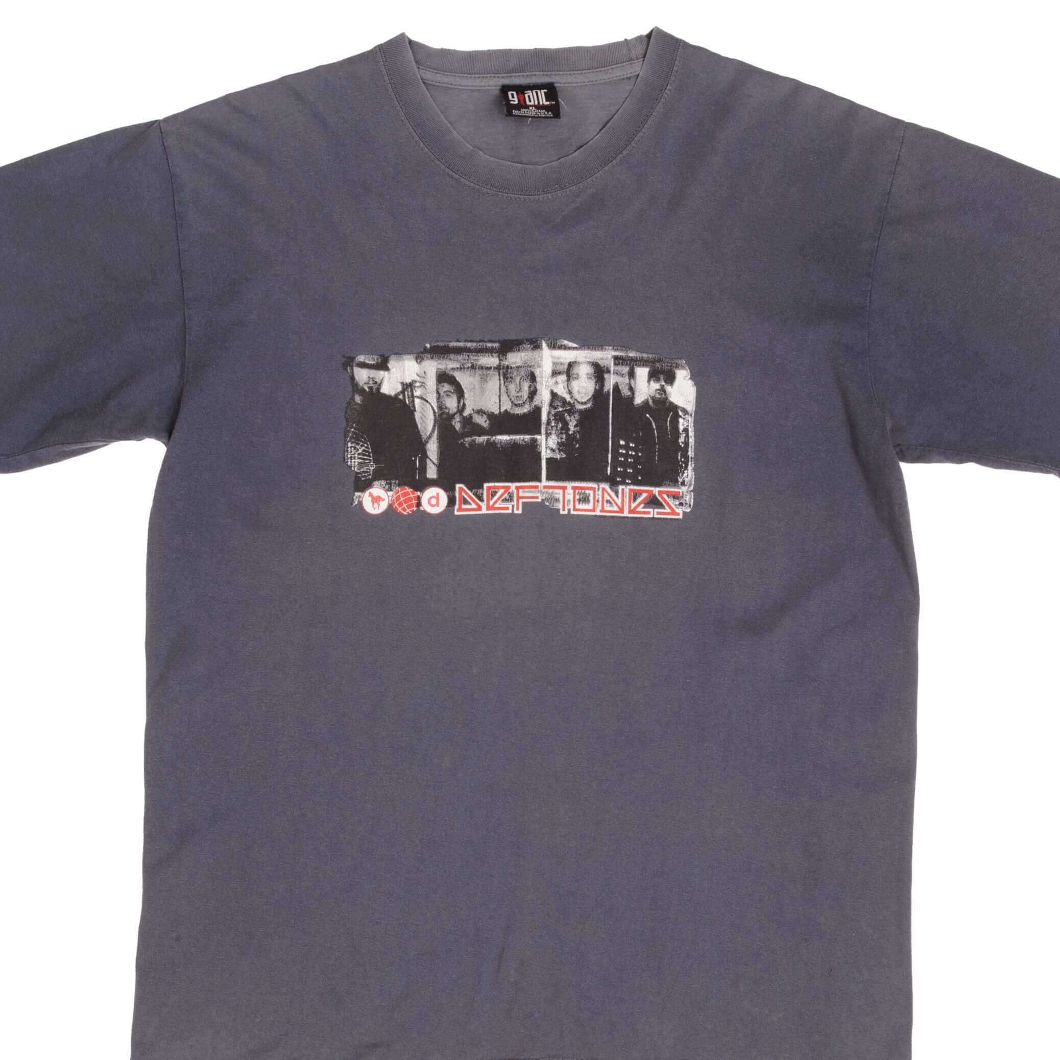 Vintage Deftones 2000 Grey Tee Shirt - Large Size | Classic Band Tour Merch | Perfect for Concerts, Gifts & Retro Fashion