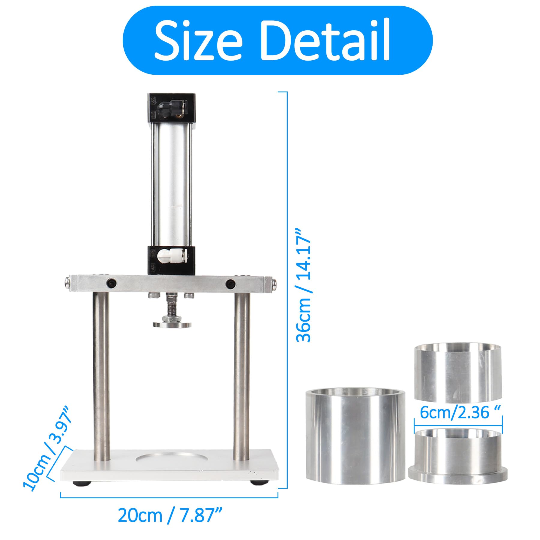 Bath Bomb Press Machine - DIY Bath Bomb Molds Kit for Women & Adults, Perfect for Homemade Spa Gifts, Small Business & Aromatherapy (Great for Relaxation, Birthday Presents & Home Spa Treatments)