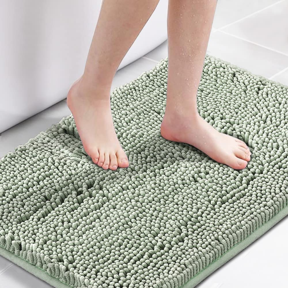 Premium Non-Slip Bath Mat - Extra Thick Chenille Bathroom Rug 17