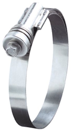 Flex-Gear 41 Series Stainless Steel 300 Constant Tension Worm Gear Hose Clamp - 612 SAE Size (5-5.5