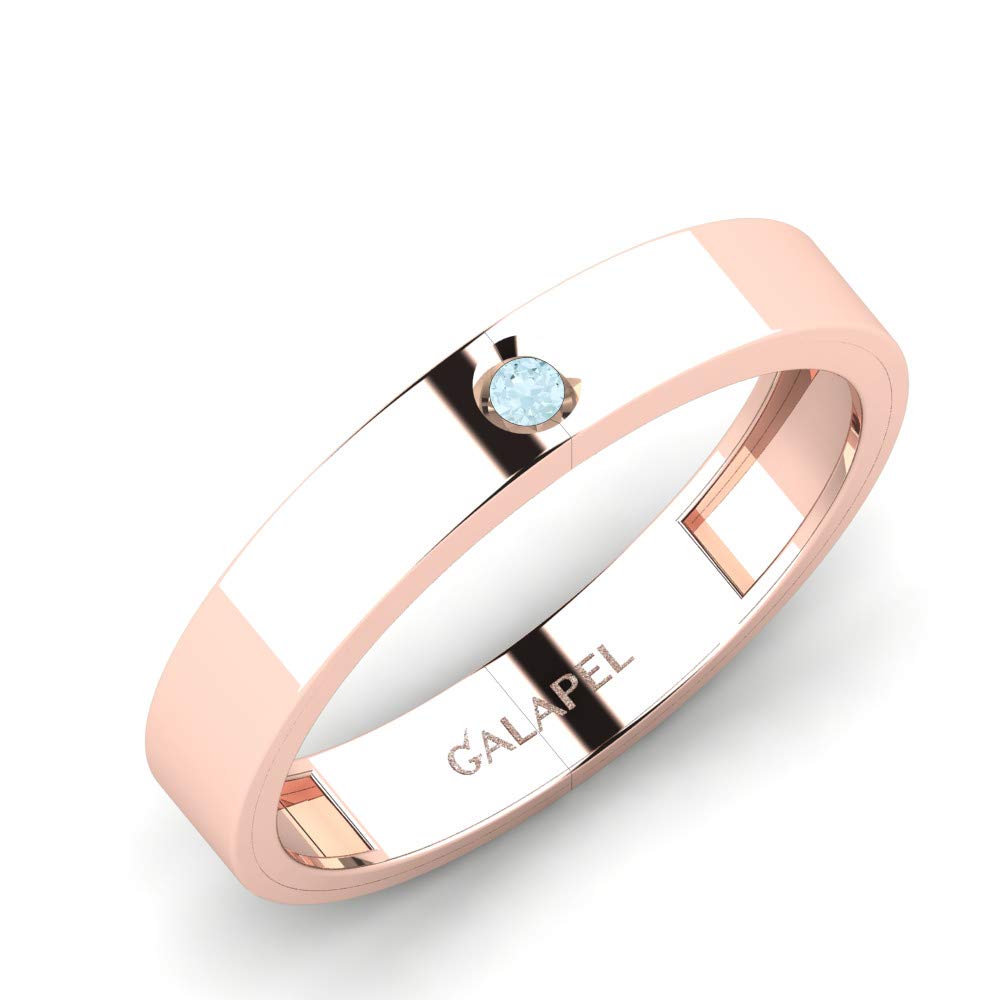 Galapel Quante Personalized Engraved Stacking Rings for Women - Wedding, Engagement, Fashion Jewelry - Perfect for Stacking, Gifts & Special Occasions