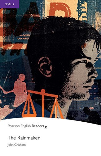 The Rainmaker Book and MP3 Pack - Level 5 Pearson English Graded Reader by John Grisham | Legal Thriller Novel & Audiobook for ESL Learners | Perfect for English Practice, Book Clubs & Self-Study