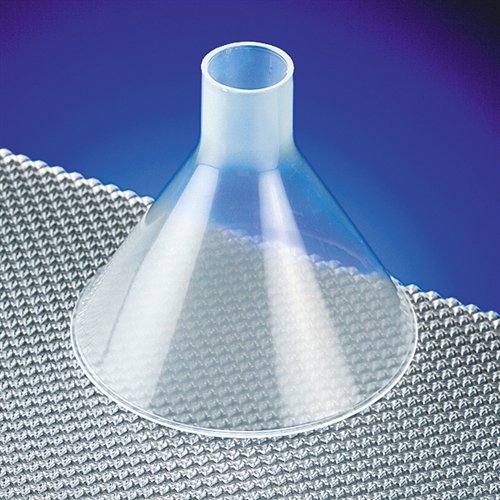 342555-0150 Polypropylene Powder Funnel - 150mm Top Diameter - Pack of 20 - Ideal for Lab, Kitchen & Industrial Chemical Transfer