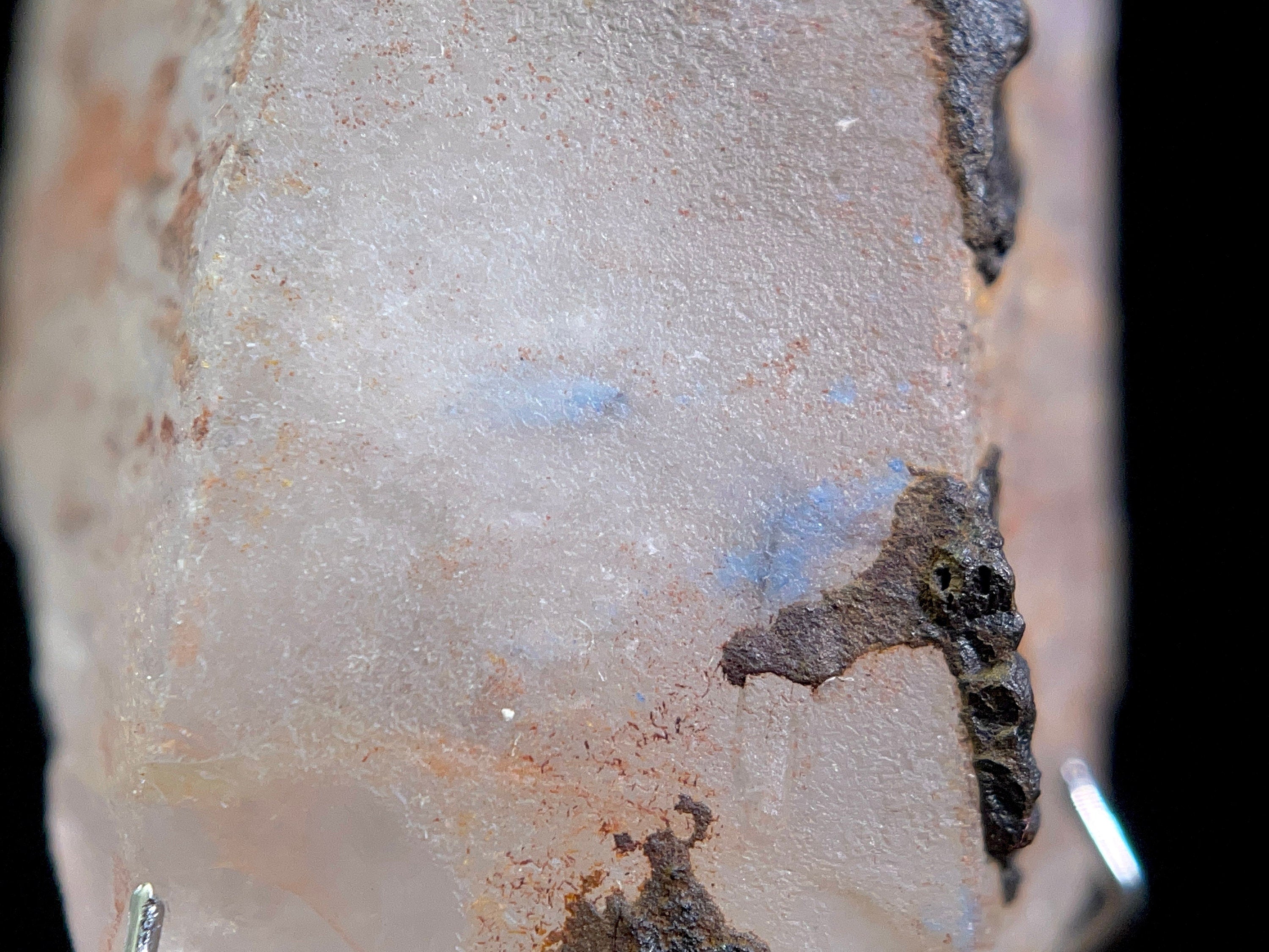 PAPAGOITE in QUARTZ Raw Crystal - Rare Metaphysical Healing Stone | Natural Mineral Specimen for Energy Work, Meditation & Crystal Collection (46362)