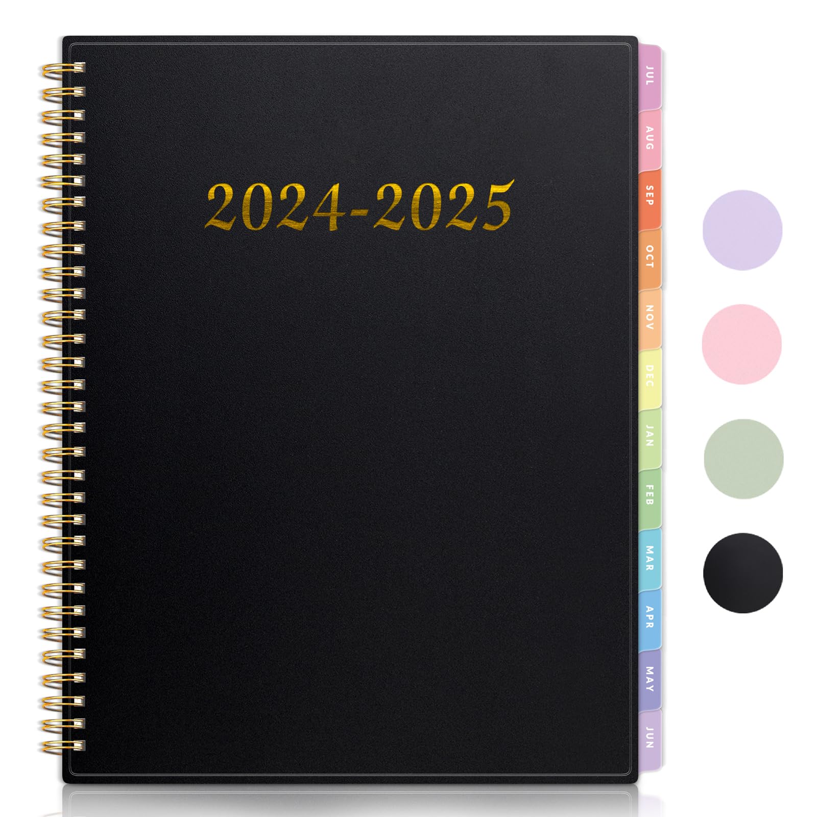 2024-2025 Academic Planner - Weekly & Monthly Student Planner from July 2024 to June 2025, 8.5