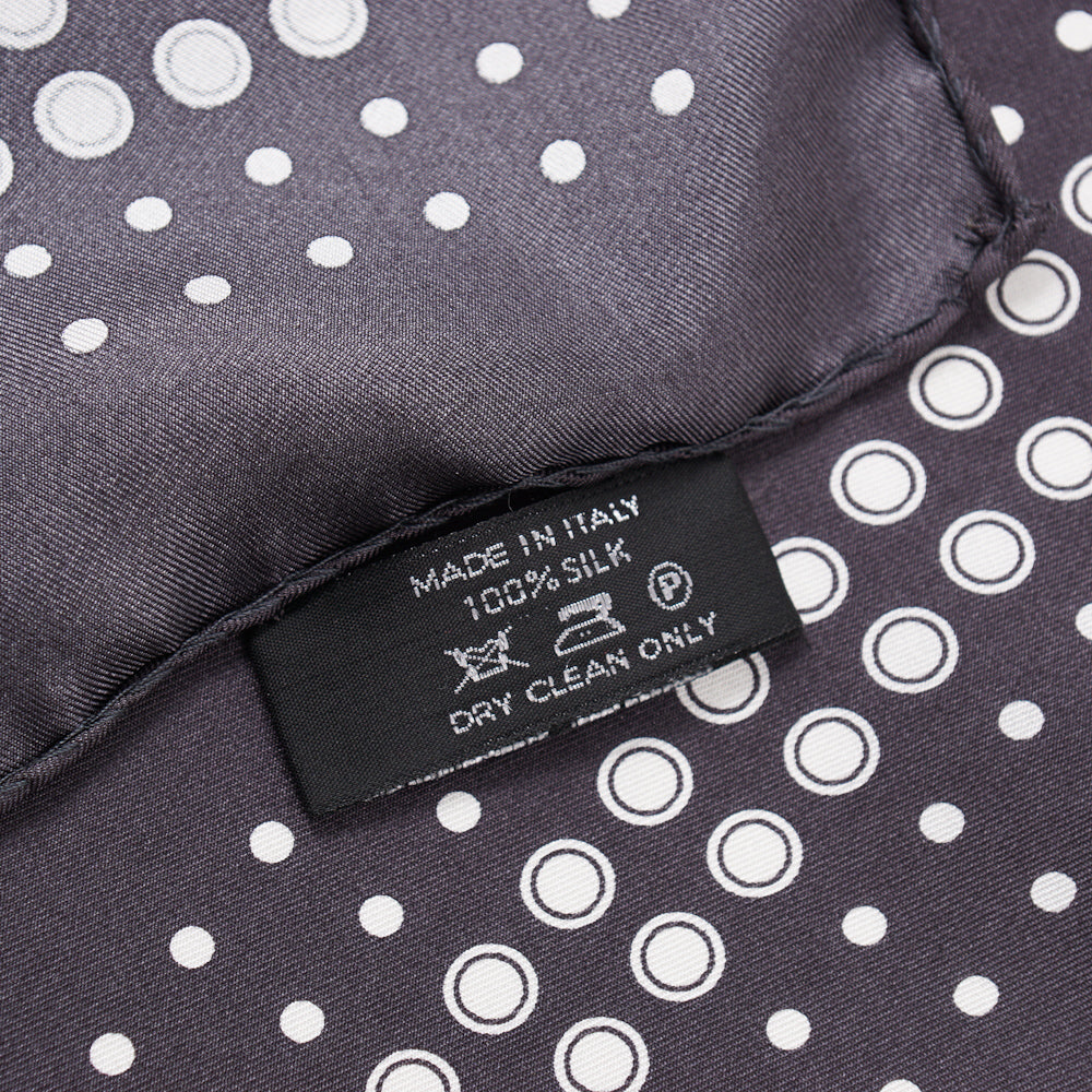Tom Ford Silk Pocket Square - Luxury Dot Print Designer Handkerchief for Men | Perfect for Weddings, Business Meetings & Formal Events