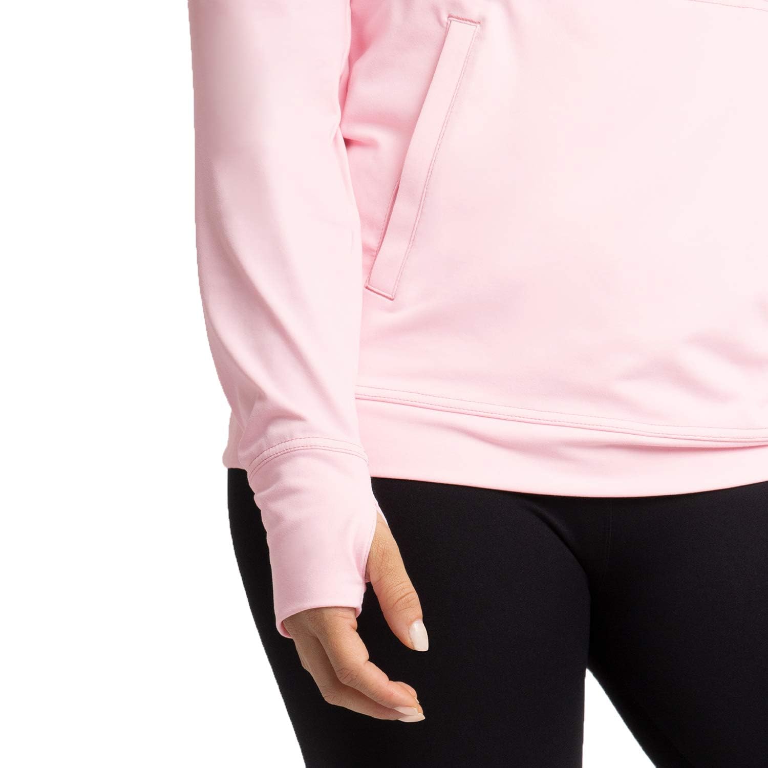 Care+Wear x Oscar de la Renta Women's Port Access Hoodies - Soft Fleece Sweatshirt for Comfort & Style | Perfect for Hospital Visits, Chemo Therapy & Everyday Wear