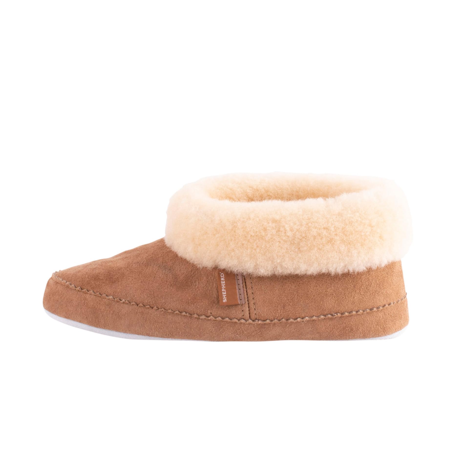 Shepherd of Sweden Emmy Sheepskin Slippers for Women - 100% Genuine Sheepskin - Ultra Soft & Warm Winter House Shoes - Cozy Indoor/Outdoor Slippers for Relaxing at Home, Lounging & Cold Weather Comfort