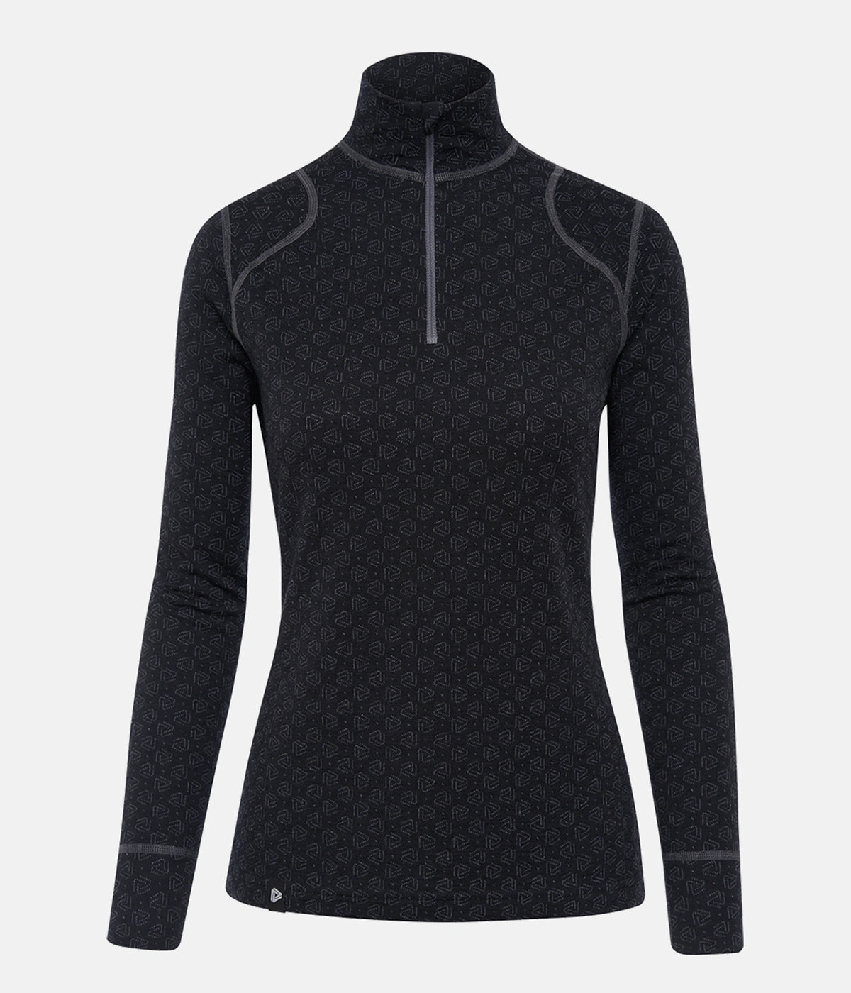 Women's Merino Wool Xtreme Thermal Half Zip Long Sleeve Shirt - Warm Winter Base Layer for Hiking, Skiing & Outdoor Activities