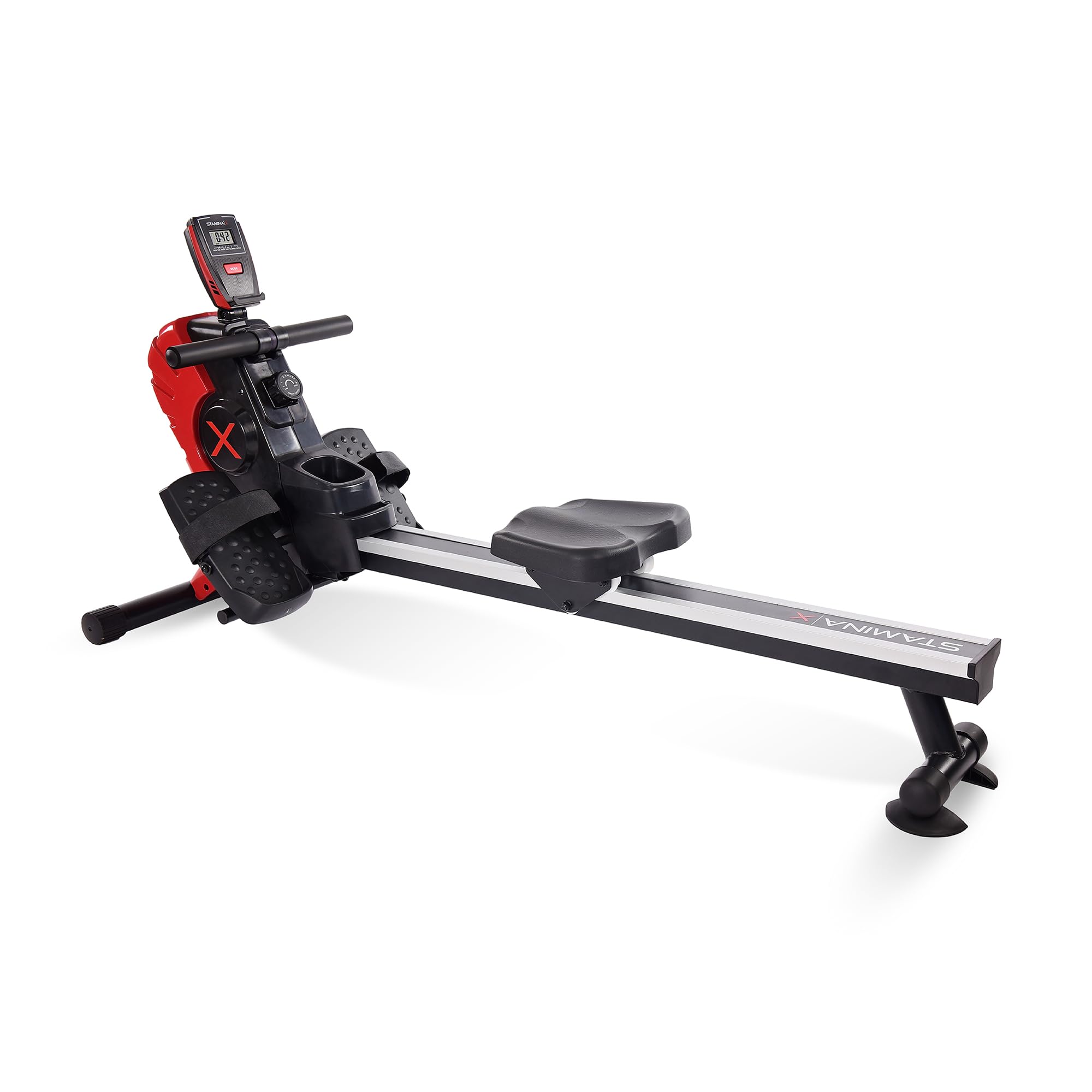 **Stamina Magnetic Rowing Machine for Home Gym – Smart Workout App & Magnetic Resistance – 250 lbs Weight Capacity – Perfect for Cardio, Strength Training & Full-Body Workouts**