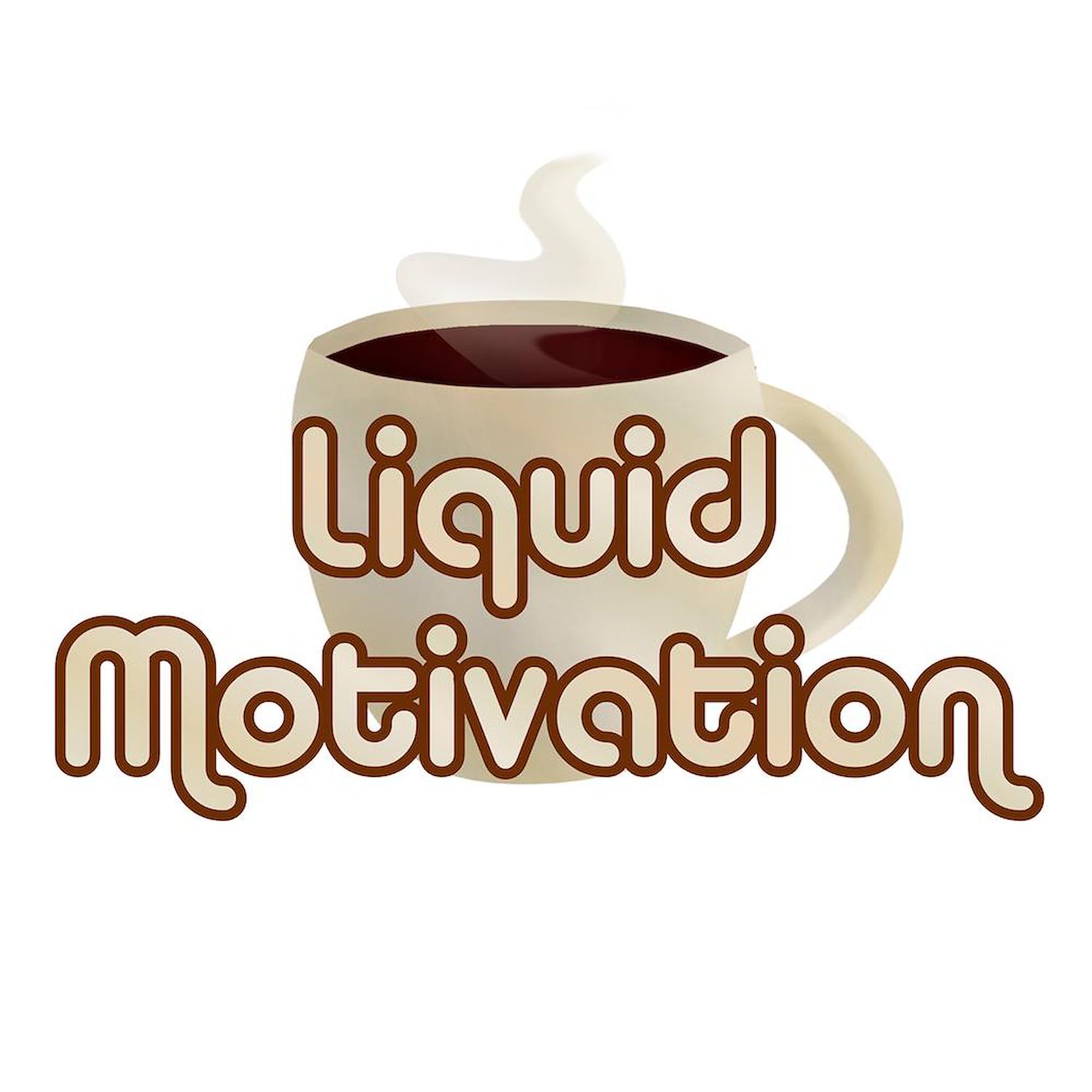 Liquid Motivation Coffee Love Mug - 11 oz (325 ml) Ceramic Coffee Cup for Office, Home & Gifts | Funny Coffee Lover Gift Idea