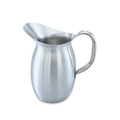 Vollrath 2 Quart Stainless Steel Bell-Shaped Pitcher - Perfect for Restaurant, Bar, and Home Kitchen Use - Durable Commercial-Grade Pitcher for Serving Beverages, Cocktails, and More