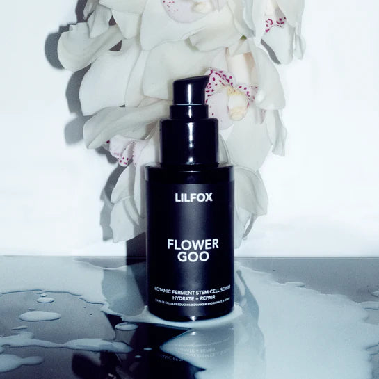 FLOWER GOO Botanic Ferment Stem Cell Serum - Anti-Aging Face Serum with Plant Stem Cells for Wrinkles & Fine Lines | Perfect for Night Skincare Routine & Daily Moisturizing